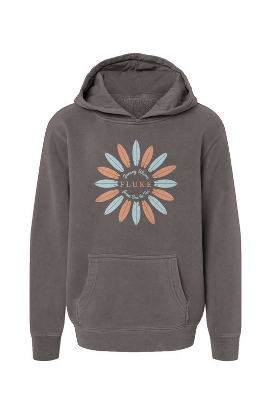 Fluke Flower Youth Hoodie