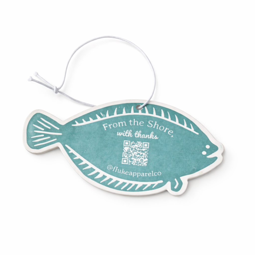 Fluke Fish Air Freshener – Coconut