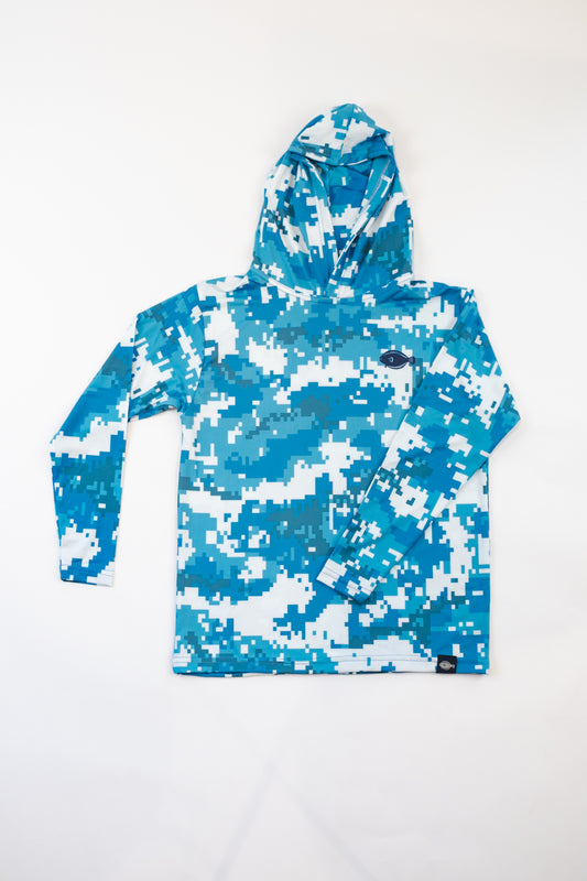 Kids Camo Sun Hoodie