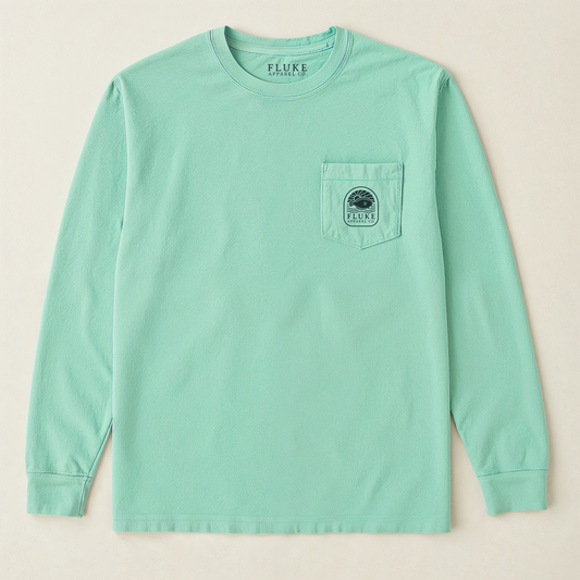 Beach Washed Pocket Long Sleeve