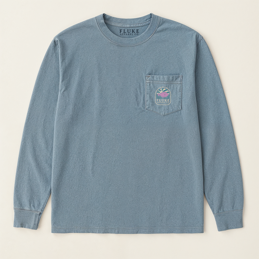 Beach Washed Pocket Long Sleeve