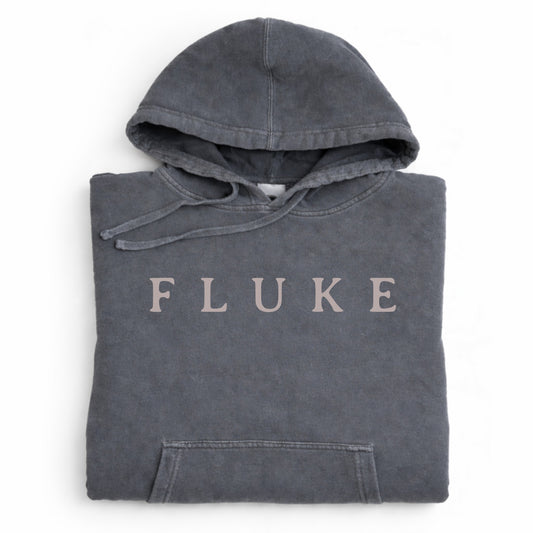 Black Fluke Hoodie