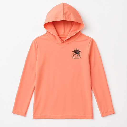 Youth Shore Born Hoodie - Coral