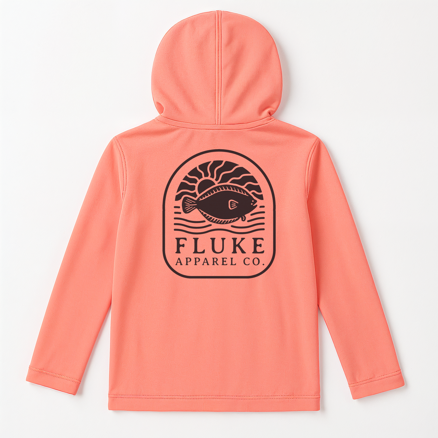 Youth Shore Born Hoodie - Coral