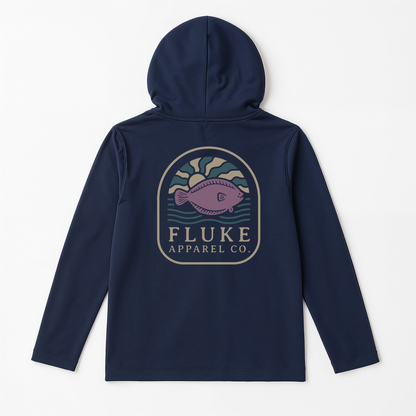 Youth Shore Born Hoodie - True Navy