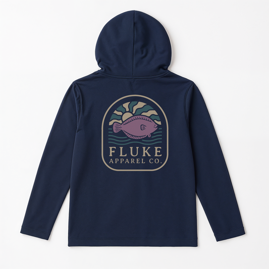 Youth Shore Born Hoodie - True Navy